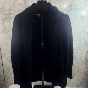 Seven7 Super Soft Black Cardigan
